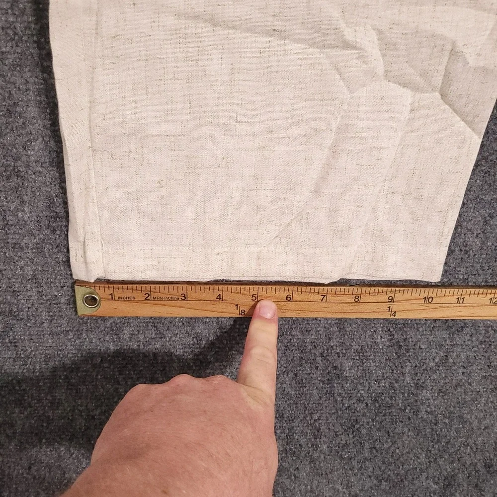 Men's Casual Drawstring Linen Blend Pants